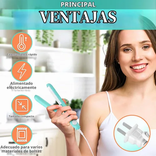 Vista 4 de Engarzadora de bolsas de 6.75" para bolsas de viruta con placa de cerámica