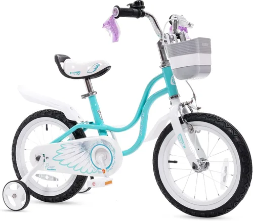 Vista 3 de RoyalBaby Kids Bike Foldable Basket, Grey & Pink, S & M