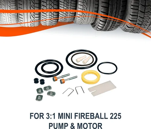 Vista 2 de Kit de reparación de bombas para bombas Graco® 3:1 Mini Fireball 225 – SVI # BL-1246-918 – Ref # 246-918 & 246918