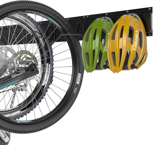 Vista 2 de SMARTOLOGY Sistema de estante de riel de suspensión de gancho de bicicleta de repuesto