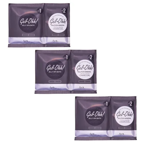Vista 9 de AvryBeauty Gel-Ohh Jelly Spa Bath paquete de 3, Citrus Fresh, aroma cítrico, vitamina C, pedicura de gelatina, servicios de salón, pedicura
