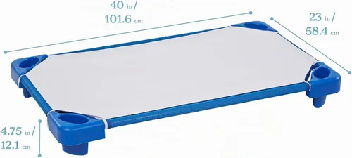 Vista 3 de ECR4Kids - Cama apilable para niños, para el cuidado diurno