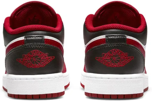 Vista 4 de Nike - Tenis de baloncesto para hombre, negro, blanco, rojo (WhiteGym Red-Black)