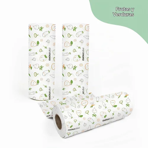 Vista 9 de Minimono Tapete de salpicaduras para bebé debajo de la silla alta – 30 alfombrillas desechables e impermeables – 40 x 47 pulgadas tapete de frutas
