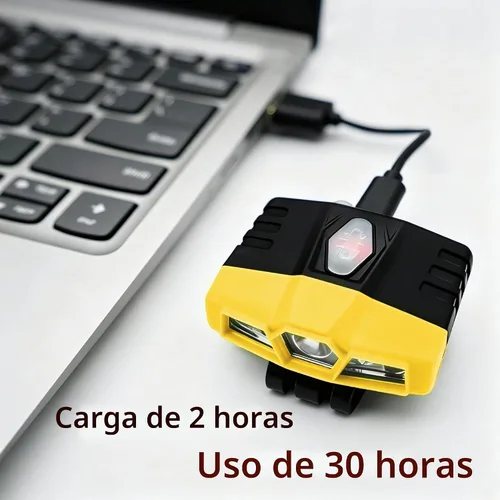 Vista 9 de LHOTSE Mini Luz LED Ultra Brillante con Clip de Manos Libres para Gorra - Linterna de Sombrero Recargable Impermeable Luz Portátil Lámpara de Cabeza