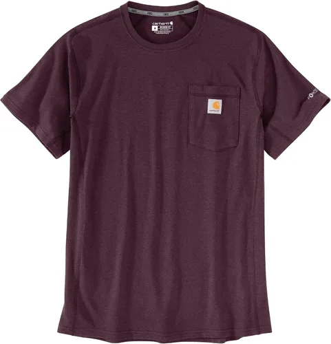 Vista 50 de Carhartt Force - Camiseta de manga corta, con bolsillo, de ajuste holgado y peso medio para hombre Malt