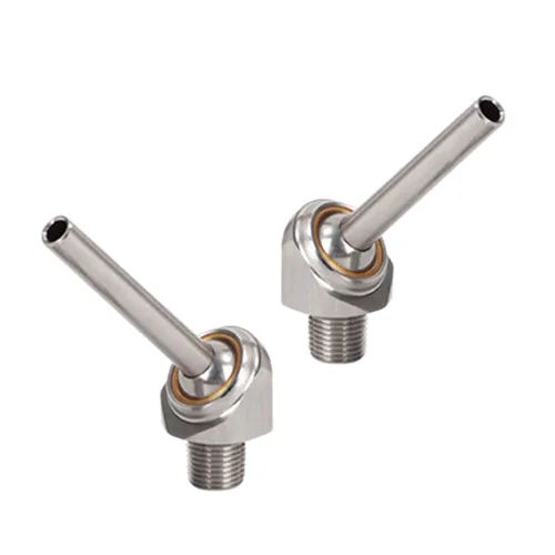 Vista 5 de 2 tubos de refrigerante de 1/8 pulgadas PT x 10/30/1.969 in, boquilla de refrigerante ajustable de acero inoxidable 304, tubo de enfriamiento