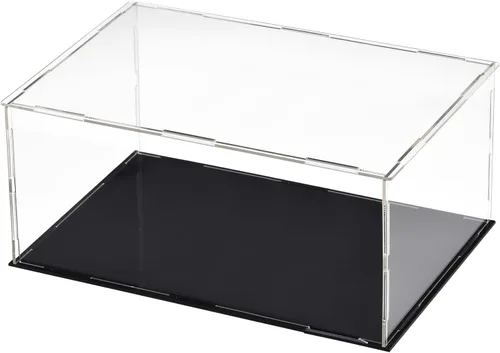 Vista 29 de DMiotech 1 caja de exhibición de acrílico transparente a prueba de polvo, 3.9 x 3.9 x 3.9 pulgadas para coleccionables