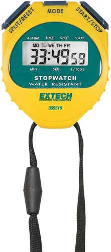 Vista 3 de Extech 365510 Cronómetroreloj, amarillo