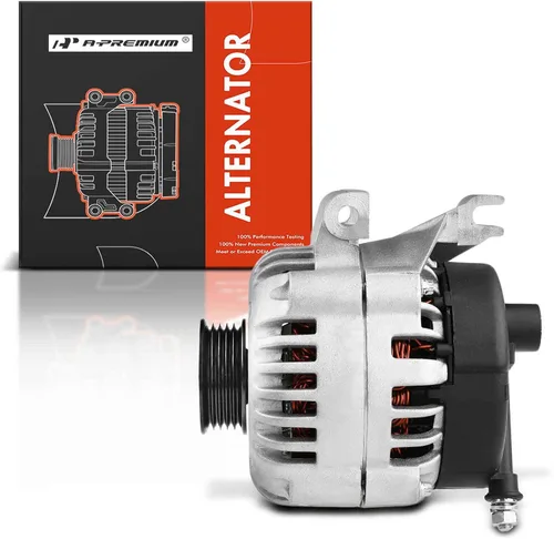 Vista 8 de A-Premium Alternador compatible con Chevrolet y GMC Express Suburban Yukon Savana C-Series 1500/2500/3500, 140Amp 12V CW 6 surcos, repuesto #