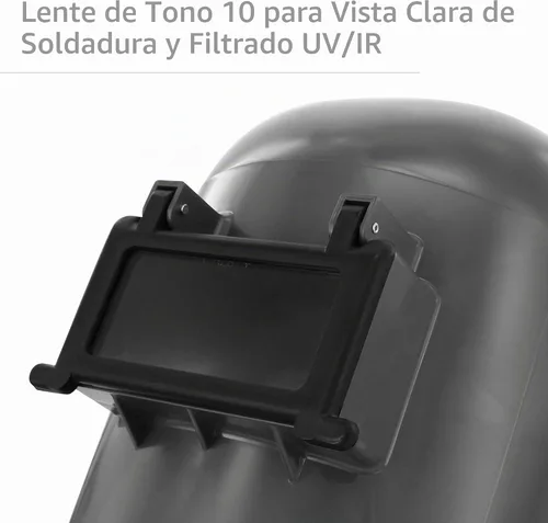 Vista 3 de North 906GY Tigerhood Classic, casco para soldar termoplástico, gris