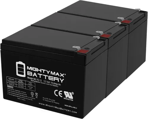 Vista 11 de Mighty Max Battery - ML15-12 - Batería SLA de 12 V, 15 Ah