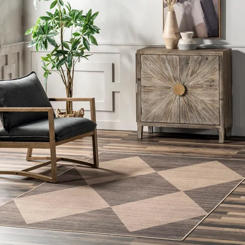 Vista 29 de nuLOOM Alfombra de Área Easy-Jute de 5' x 8', Lavable a Máquina, Antideslizante, para Sala de Estar, Dormitorio, Habitación de Niños, Guardería