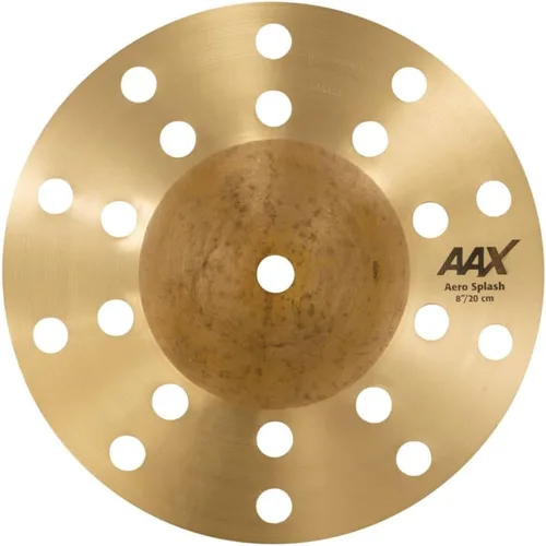 Vista 4 de SABIAN Platillo AAX Aero Splash de 8 pulgadas, acabado brillante