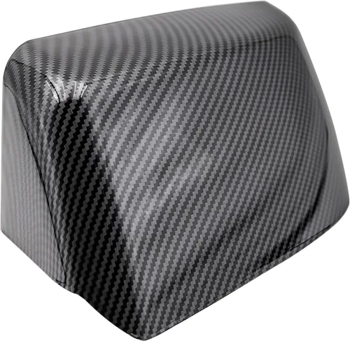 Vista 7 de Tapa de Espejo Lateral del Conductor con Patrón de Fibra de Carbono Compatible con Chevrolet Suburban Tahoe GMC Yukon/Yukon XL 2015-2020