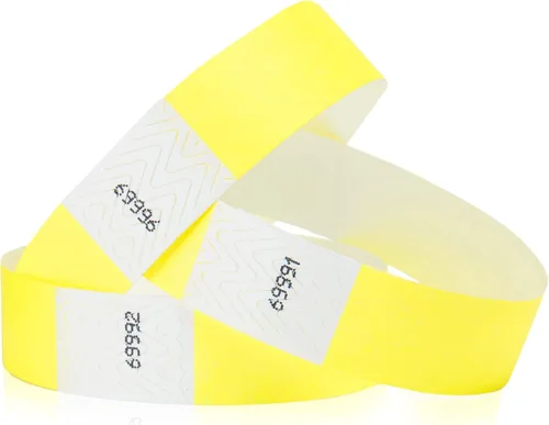 Vista 10 de WristCo Variety - Pack de pulseras de 3/4 pulgadas Tyvek, Paquete variado