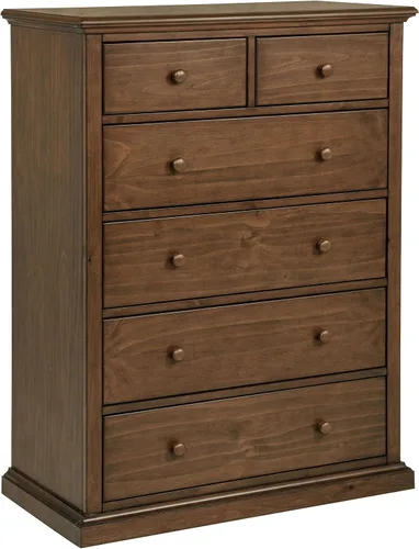 Vista 12 de Coaster Home Furnishings Sumerlin 460595BLK - Cajonera con 6 cajones, color negro