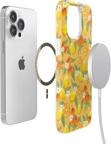 Vista 6 de Funda para iPhone 14 Pro Casely Compatible con MagSafe Positano Funda para teléfono Dippin' Daisy's Italian Coast