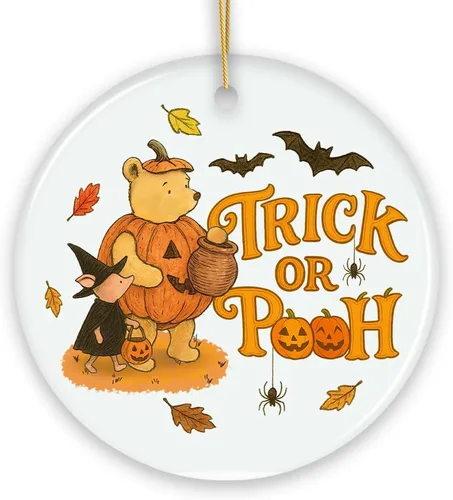 Vista 10 de Decoraciones colgantes espeluznantes para árbol de Halloween y decoración del hogar
