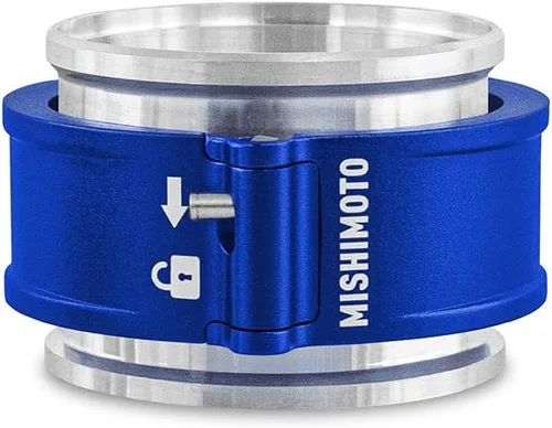 Vista 11 de Mishimoto MMCLAMP-QD-25CL Montaje de abrazadera de liberación rápida, 2.5" Plata