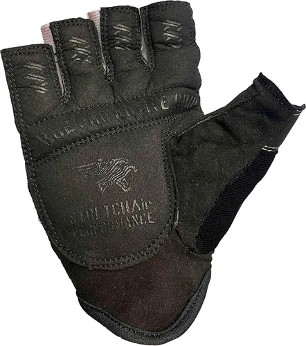Vista 2 de Steel Sweat RUE PRO Black S - Guantes de entrenamiento – Lo mejor para gimnasio, levantamiento de pesas, fitness, entrenamiento y crossfit, hechos