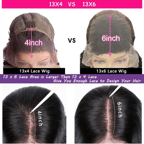 Vista 5 de Highlight Pelucas de Encaje Frontal 13x6 Cabello Humano Rubio Miel Ombré Ondas Profundas Pelucas de Encaje Frontal Cabello Humano para Mujeres