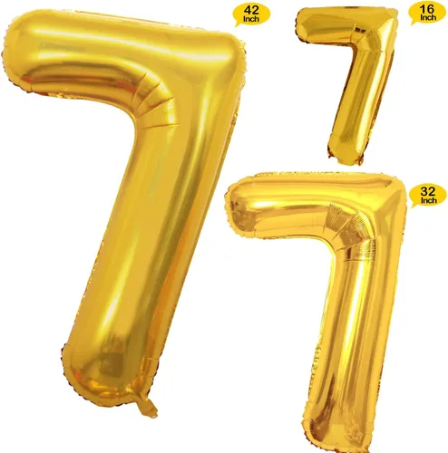 Vista 467 de GOER Globos Número 10 para Decoraciones de Fiesta de 10º Cumpleaños, Globos de Helio de Papel de Aluminio Jumbo de 42 Pulgadas para 10º Aniversario