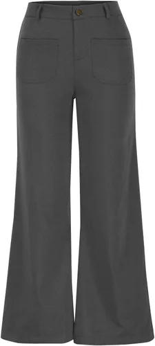 Vista 2 de Women's Wide Leg Palazzo Lounge Pants Button Down Light Weight Loose Slacks Trousers Comfy Casual Plain Joggers