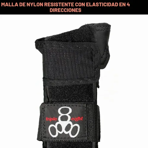 Vista 5 de Triple Eight WRISTSAVER Wrist Guards – Ideal for Skateboarding, in-line Skating, and Roller Skating