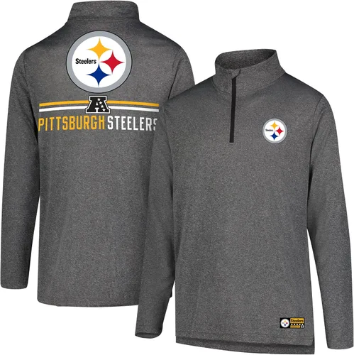 Vista 60 de Ultra Game Camiseta oficial de la NFL de manga larga con cremallera de un cuarto para hombre