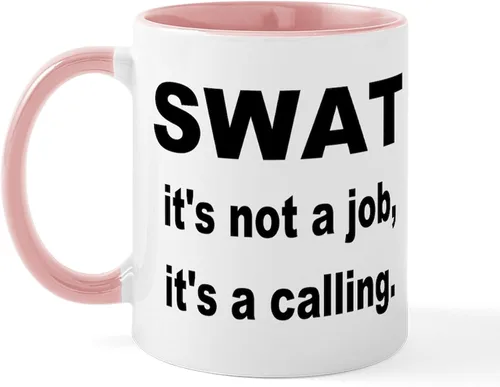 Vista 7 de CafePress SWAT - Taza de café de cerámica de 11 oz (11.0 fl oz)