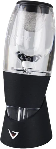 Vista 2 de Vinturi Aireador de Vino Deluxe Essential Vertedor de Vino Tinto y Juego de Soporte de Torre Decantador Airea Fácil y Convenientemente el Vino por
