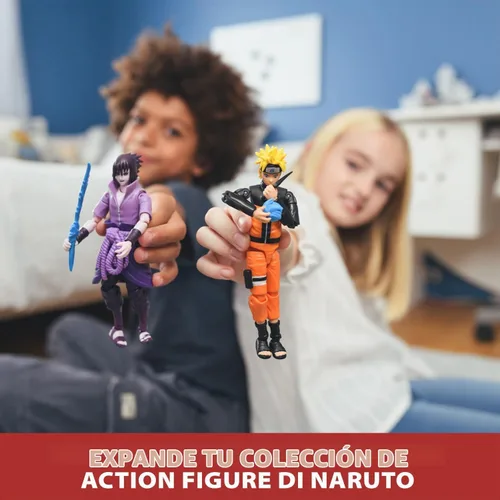 Vista 5 de Anime Heroes Naruto Figura de acción de Hatake Kakashi Cuarta Gran Guerra Ninja Figura de Hatake de 6.7 in con manos y accesorios adicionales