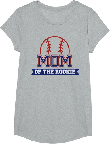 Vista 89 de Mom of Rookie - Camiseta de béisbol para primer cumpleaños, Blanco
