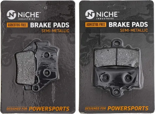 Vista 9 de NICHE Juego de pastillas de freno para KTM 390 Duke RC 90113090000 90113030000 delantero trasero orgánico