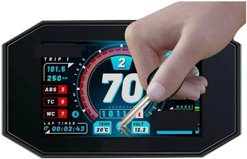 Vista 7 de Screen Protector for SU&ZUKI V-Strom 650 DL1000 V-STROM1000 V-STROM650 Motorcycle Instrument Cluster Scratch Protection Film Screen Protector