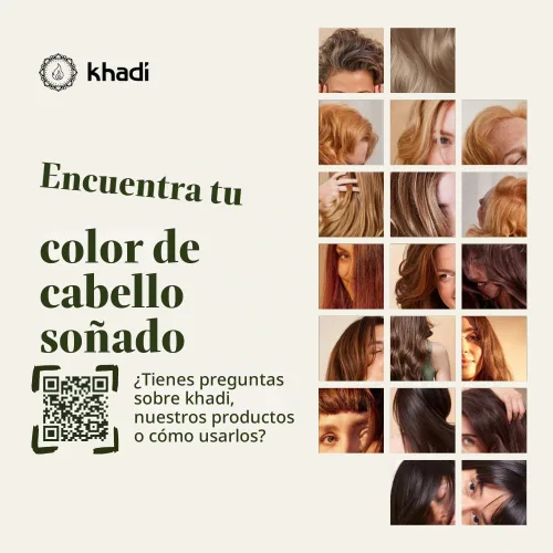 Vista 10 de Khadi - Color de cabello Henna, Amla y Jatropha 3.53 oz
