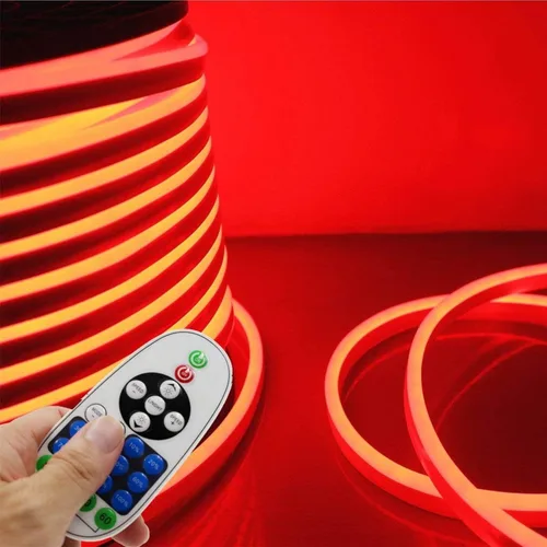 Vista 12 de Tira de luces LED de neón (110 – 120 V, 60 ledes/m, resistente al agua, 5050 SMD, con control remoto)