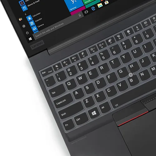 Vista 3 de Funda de teclado para Lenovo ThinkPad E15 Gen 4/3/2, ThinkPad L15 Gen 2/1, ThinkPad T15 T15p T15g P15s P15s P15v Gen 3/2/1, ThinkPad E580 E590 E595