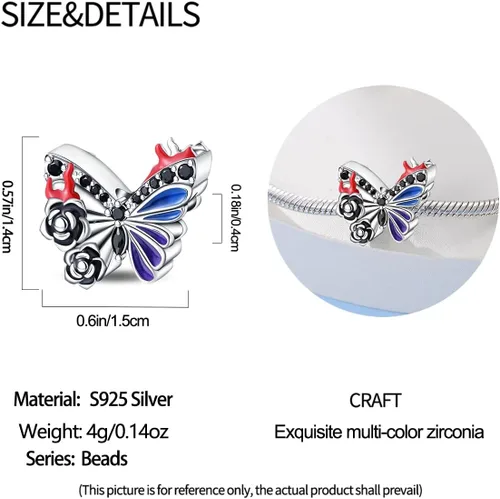 Vista 119 de KUNSIR Los abalorios se adaptan a pulseras Pandora para mujer, plata de ley 925, cuentas colgantes de joyería para niñas, dijes de feliz cumpleaños