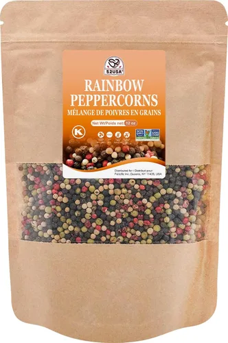Vista 9 de 52USA Granos de Pimienta Sichuan, Granos de Pimienta Szechuan (4OZ), Auténticos Granos de Pimienta Roja Szechuan, Menos Semillas, Sabor Fuerte
