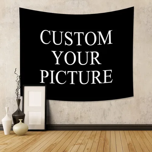 Vista 23 de Canessioa Tapiz personalizado para cargar imágenes personalizadas, tapiz personalizado, pancarta, logotipo, diseño de texto, tapiz para colgar
