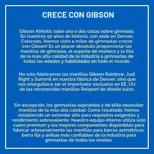 Vista 10 de Gibson Athletic Just Right Agarres para Barras Asimétricas de Gimnasia para Niñas - Agarres de Cuero de Ajuste Estrecho para Barras de Gimnasia