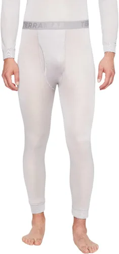 Vista 5 de Terramar Pantalón de capa base de filamento Thermasilk 100% seda para hombre Negro