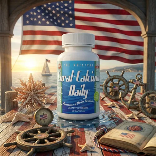 Vista 2 de Daily Health, Coral Calcium Pure Okinawa - Suplemento de grado marino con 72 oligominerales - 1475 mg, 90 cápsulas vegetales (suministro de 1 mes)