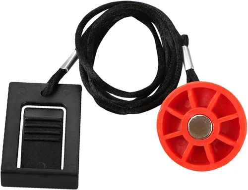 Vista 8 de Treadmill Magnet Safety Key with Clip, Universal Treadmill Emergency Stop Key Replacement for All NordicTrack, Proform, Image, Weslo, Reebok, Epic