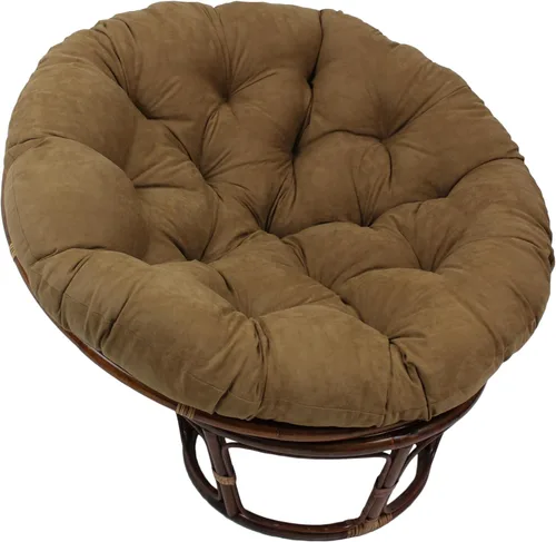 Vista 14 de Cojín de microgamuza para sillón papasan, color sólido, de Blazing Needles