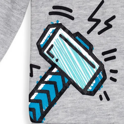 Vista 5 de Marvel Avengers Hulk Thor Spider-Man Basics - Sudadera con capucha para niños pequeños a grandes