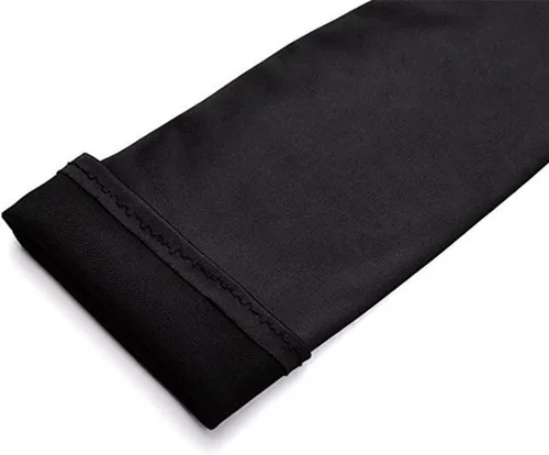 Vista 14 de DreamHigh Manoplas de dedo para mujer de 22 pulgadas sobre el codo, guantes largos de noche negro/blanco