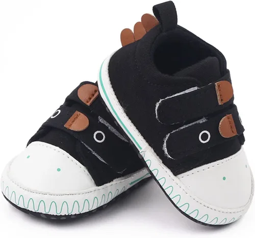 Vista 2 de Baby Sneakers Shoes Soft Sole Hook Loop Fashion Casual Shoes Princess Shoes Toddler Shoes Toddler Booties